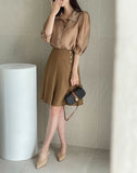 Julia Tweed Pearl Flare Mini Skirt