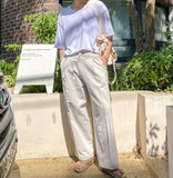 [1+1] Overfit U Neck Short Sleeve Tee
