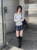 [Scarf SET] Shishu Soft One-Off Rib Knit