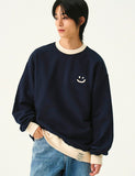 Small Drawing Color Matching Sweatshirt