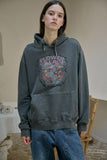 Village Flower Pigment Hoodie