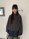 [unisex] Copat Check Hood Windbreaker Jumper