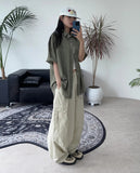 Elof Balloon Pintuck Cargo Pants