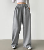 Wide Side Cut Two Way Jogger Banding Training Pants