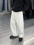 Buttoned Bijo Line Pants