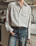 Pierce Two Pocket Stripe Shirt