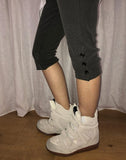 Sierra Slit Button Biker Pants