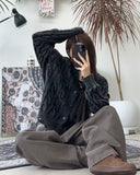 Root Pigment Work Balloon Pants