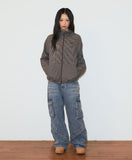 WIDE CARGO DENIM PANT