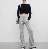 Retona side button knitwear