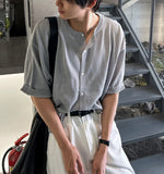 Summer Round Short Sleeve Cardigan