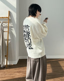 Sweetie Back Lettering Knit