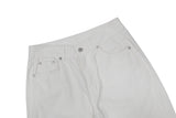 White Long Wide Pants