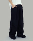 Para one-tuck slacks
