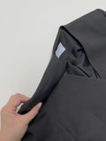 [Setup Available/Three-Piece] Bird No-Collared Loose-Fit Jacket