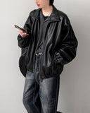 Cynical Crop Leather Jacket
