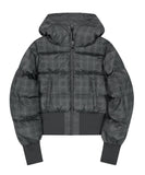 Reversible Check Padded Jacket