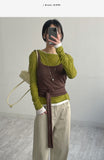 Enne Alpaca Wrap Bustier