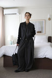 North Pig Pintuck Wide Pants