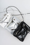 Leather mini pocket bag