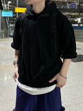 Word Semi Crop Half Hood
