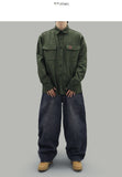 Beast Patch Shirt Jacket