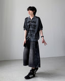Assemble Collar Knit Zip-up