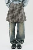 (W) Moco Check Skirt