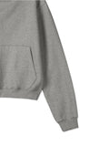 Terry Snap Crop Hoodie