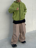 Structured Cargo Cut Out Pants