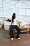 two-way strap cargo pants
