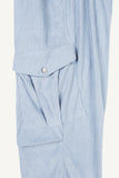 Corduroy big pocket cargo pants