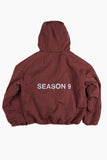 Season reversible fleece hood jumper