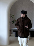 Norton over hooded coat