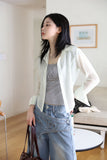 Sandy shirring t-shirt