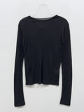 Tencel Slim See-through T-shirt