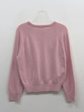 Cash Henley Neck Raglan Knit