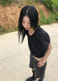 PIE SHAPE BLOUSE TOP