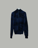 Runt pig dyeing zip-up