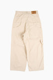 Crown corduroy wide cargo pants