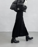 [FW] Betty Slit H-Line Long Skirt