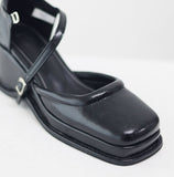 Belle Flat Mary Jane Platform Sole Heel