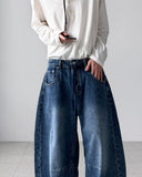 Euro Curved Wide Denim