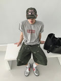 Tokyo logo crop short sleeve T-Shirt