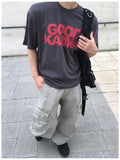 Karma Logo Over Short Sleeve T-shirt