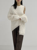 [set] Moran brush knit cardigan