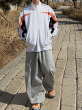 Track line color matching wind jumper