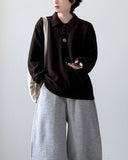 Yuria Wool Collar Knit