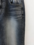 Gracie Blue Wide Denim Jeans