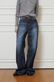 washing a-line denim